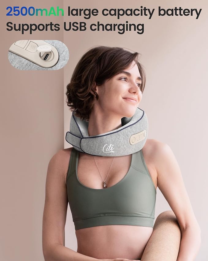 CILI Cordless Shiatsu Neck Massager - Image 8