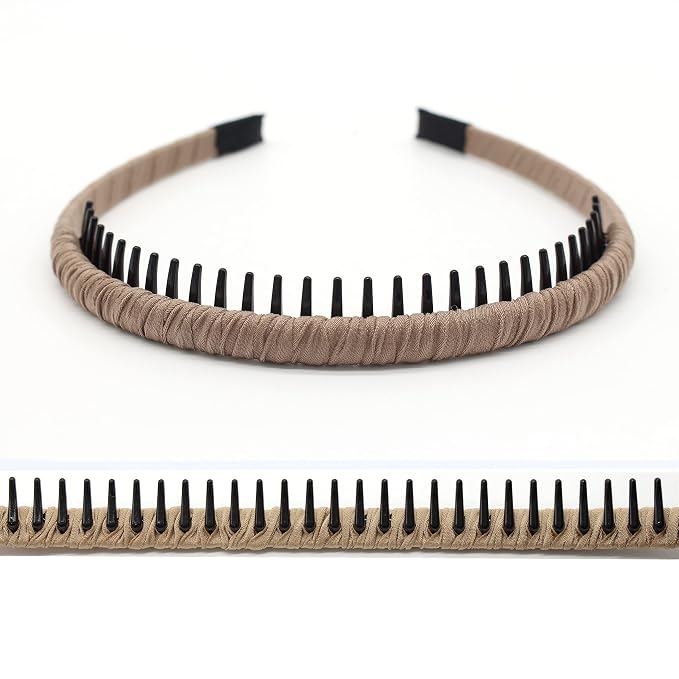 JOBAND 4pcs Hairbands for Women, Non-Slip Zig Zag Headbands, Adjustable Teeth - Image 3