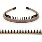JOBAND 4pcs Hairbands for Women, Non-Slip Zig Zag Headbands, Adjustable Teeth - Image 3