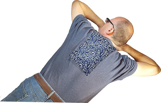 Microwavable Corn Filled Heating Pad and Cold Pack/Washable 100% Cotton Cover - Image 4