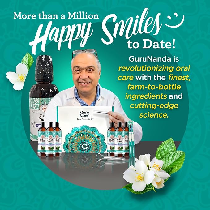 GuruNanda CocoMint Oil Pulling Mouthwash - Image 7
