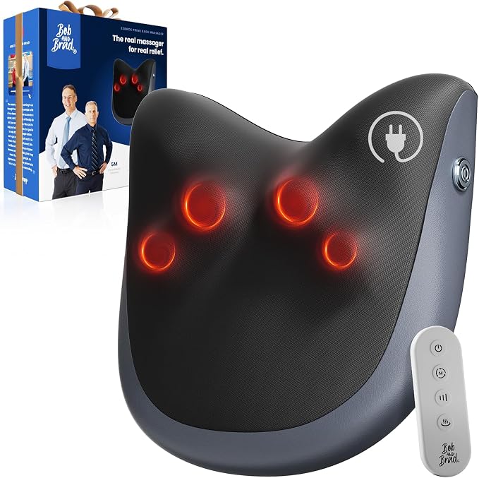 BOB AND BRAD Back Massager for Pain Relief Deep FSA Eligible HSA Eligible by BOBANDBRAD