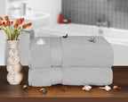 GLAMBURG 700 GSM Premium Cotton 2-Pack Oversized Extra Large Bath Sheets - Image 3