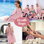 SmoothNovelty 16 Pack Microfiber Bath Towels Bulk 27'' x 60'' Oversized Size - Image 7