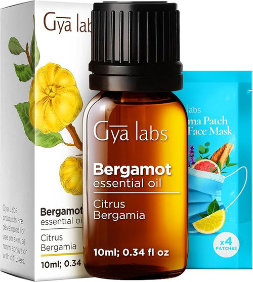 100% Pure Bergamot Essential Oil by GyaLabs