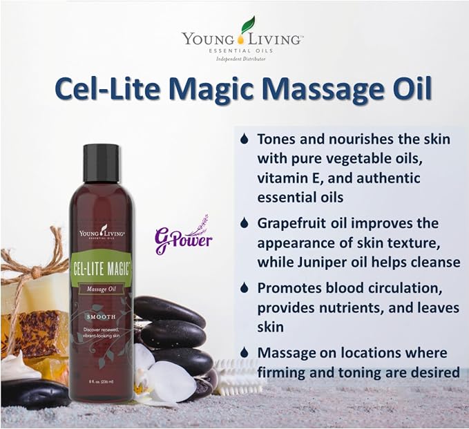Cel-Lite Magic Massage Oil 8 OZ Bottle by Young Living Essential Oils - Image 5