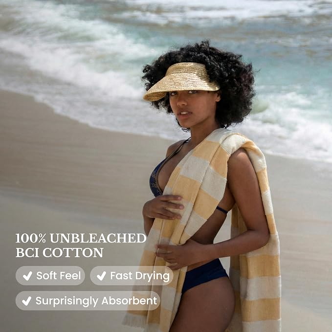 Lightweight Turkish Beach Towel - Image 4