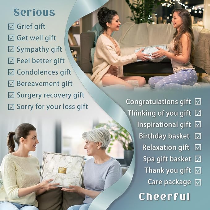 AHAGIFTREE Birthday Gifts for Women Self Care Gifts Get Well Soon Gifts Baskets - Image 3
