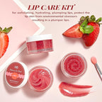 Lip Scrub & Lip Mask Set, Overnight Treatment Lip Care Products, Mothers Day - Image 7