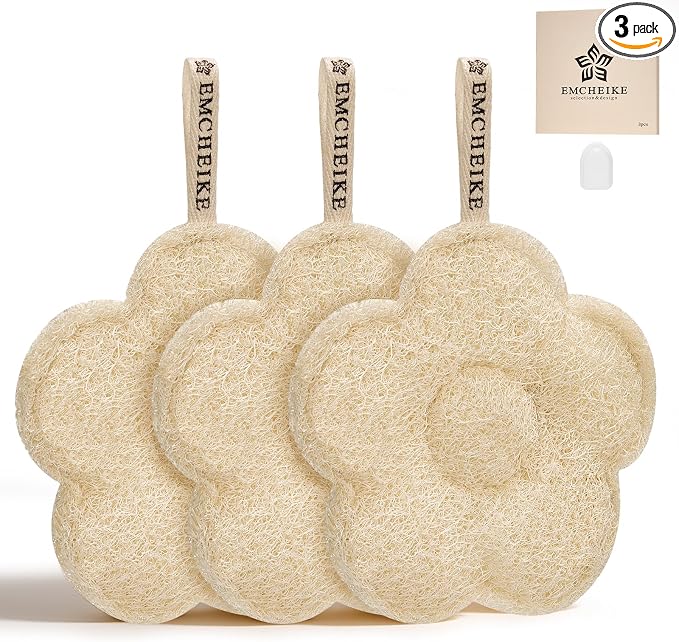 Natural Loofah Exfoliating Body Scrubber Made by Unknown