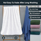 JML Bath Towels Set, Large Microfiber Body Towel - Image 8