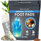Sole Serenity Foot Pads with Trace Minerals, Fulvic Humic Acid, Diatomaceous by LureEssentials