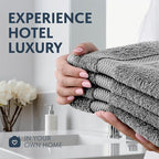 White Classic Luxury Dolphin Gray Hand Towels - Image 6