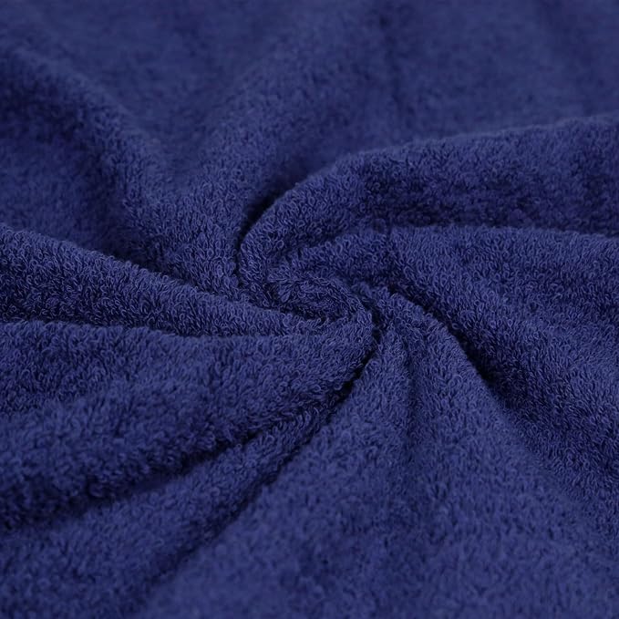 Amazon Basics 6-Piece Fade-Resistant 100% Cotton Towel Set, Soft and Absorbent - Image 6