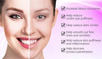 Mina Heal Rose Quartz Face Roller, Lymphatic Drainage Massager, Face Sculpting - Image 4