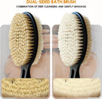 Gobiteli Back Scrubber with Soft and Stiff Bristles - Image 3