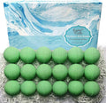 Bath Bomb Gift Sets for Men. 18 Therapeutic Spearmint Eucalyptus Bath Bombs for by Unknown