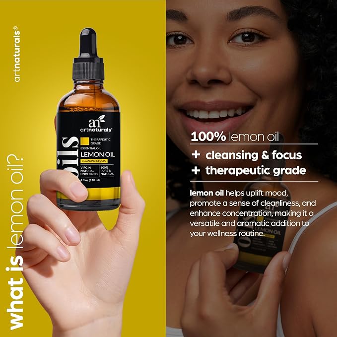 artnaturals Lemon Essential Oil - Image 2
