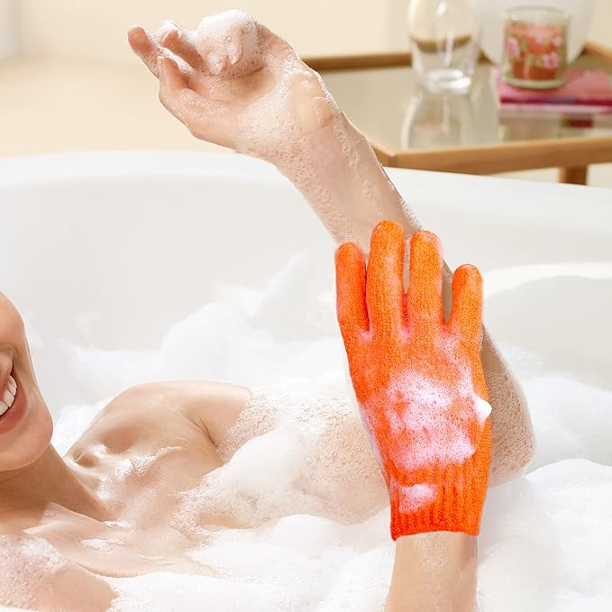 MIG4U Exfoliating Shower Gloves - Image 3