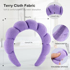 Ztomine Terry Cloth Spa Headbands - Image 5