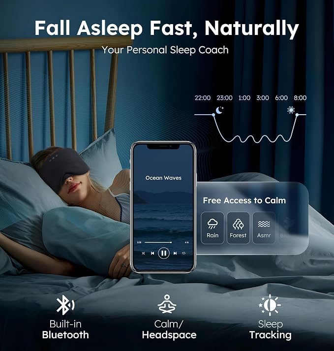 Luxury Bluetooth 5.4 Sleep Mask - Image 6