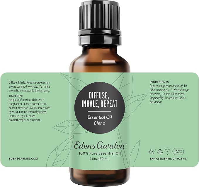 Edens Garden Diffuse, Repeat Essential Oil Blend- 100% Pure Premium Grade - Image 9