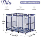 Tiita Pool Storage Bin, Rolling Pool Toy Storage Organizer, Parts & - Image 7