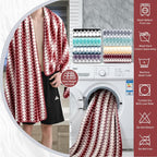 8 Piece Bathroom Towel Set |2 Oversized Bath Towels, 2 Hand Towels, 4 - Image 3