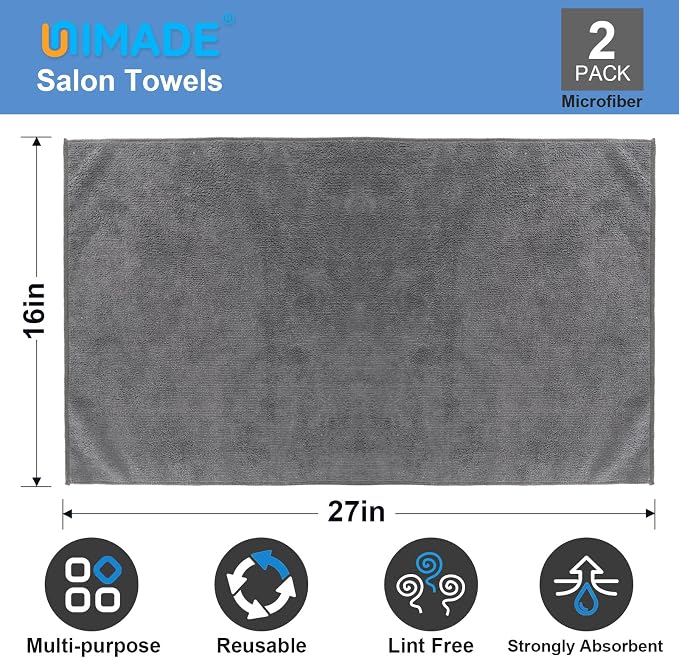 UNIMADE 2 Pack Gym Towels Set - Image 2
