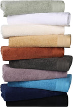 Superior Honeycomb 100% Cotton 500 GSM 12 Piece Bath Towel Set, 6 Washcloths - Image 7