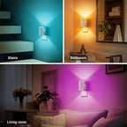 JandCase Color Night Light, LED Night Lights Plug into Wall, Color Changing - Image 5