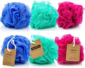 IMPRESA Mesh Bath & Shower Loofah Sponges by IMPRESA