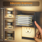 JandCase LED Night Light, Dimmable Plug in Night Light, Adjustable Brightness - Image 2