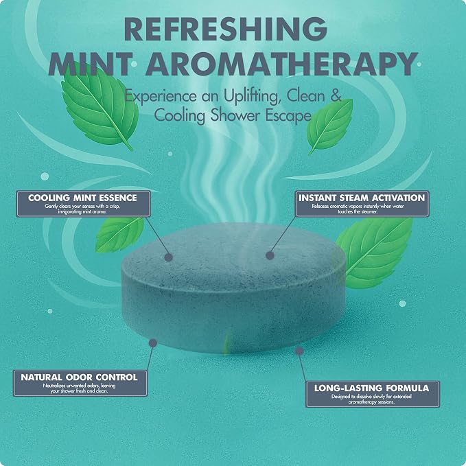 Brookstone Shower Steamers Aromatherapy 12 Tablets - Image 3