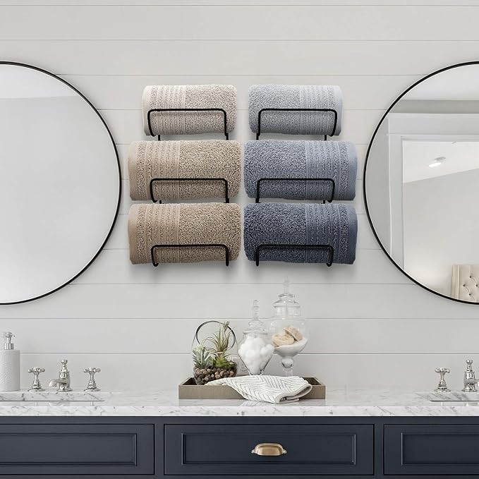 Sorbus Towel Holder for Bathroom Wall - Image 6