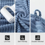 REDKISS Blue Bath Towels Set 8 Piece - Image 6