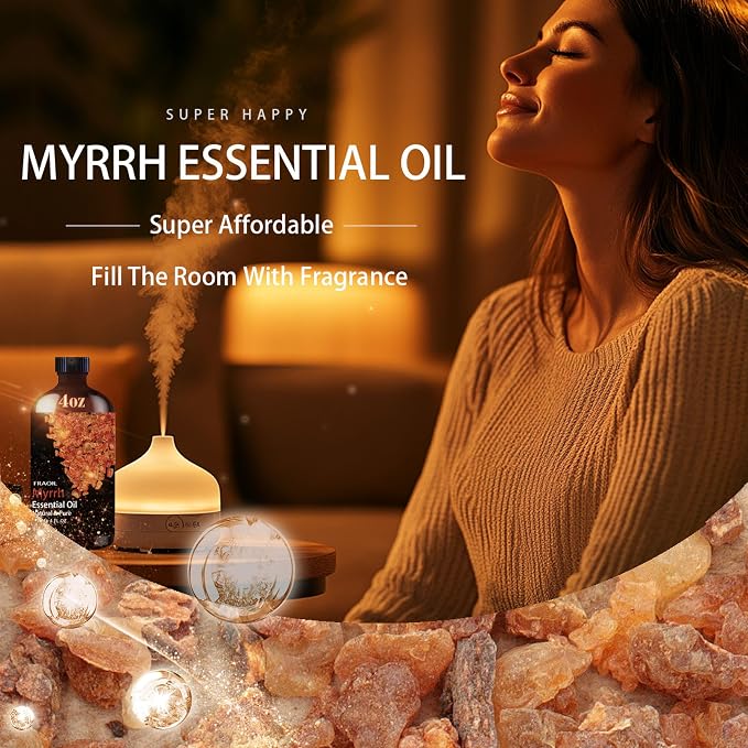 Myrrh Essential Oil, Myrrh Oil 4 Fl Oz 120ML - Image 3