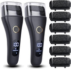 2 Pack Electric Foot File Callus Remover by Celepen