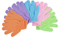 Exfoliating Gloves 10PCS Bath Gloves 5 Pairs, Natural Mitts Gloves by AOLANS
