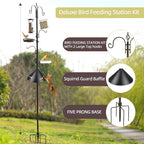 Bird Feeder Pole with Squirrel Baffle - Image 5