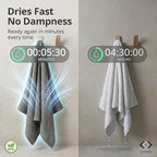 Pure 100% Linen Bath Towel - Image 3