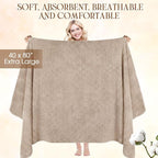 Peryiter Oversized Bath Towels Set of 6 - Image 6