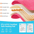 Boileau Electric Heating Pad for Back Pain and Period Cramps Relief, 3 Heating - Image 6
