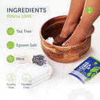 14oz Tea Tree Oil Foot Soak - Image 4