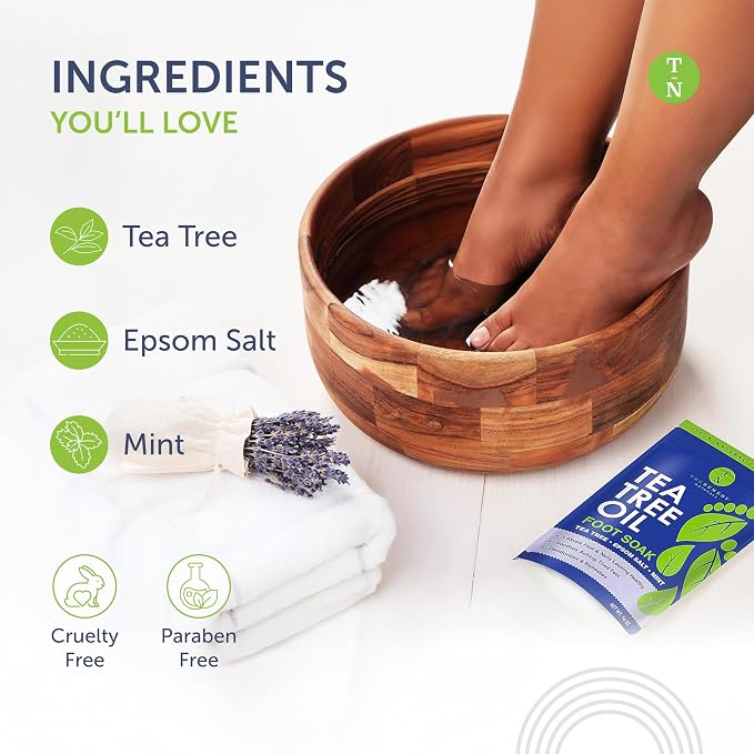 14oz Tea Tree Oil Foot Soak - Image 4