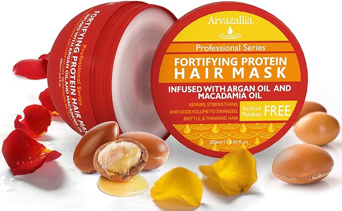 Arvazallia Fortifying Protein Hair Mask and Deep Conditioner - Image 2