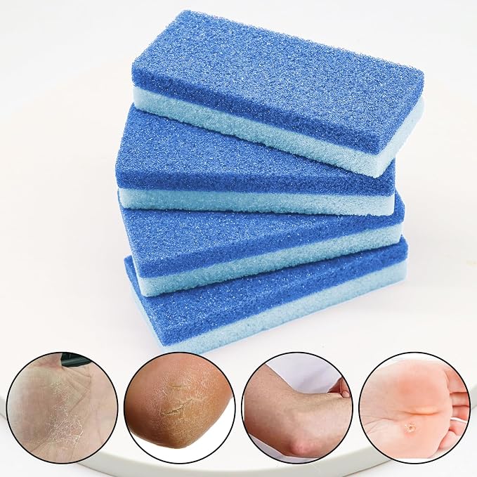 Foot Pumice Stone 4 Pack Pedicure Stone - Image 6