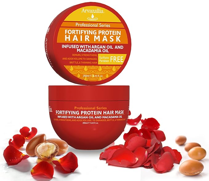 Arvazallia Fortifying Protein Hair Mask and Deep Conditioner - Image 4