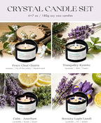 AOOVOO Crystal Calm Candles Set - Image 3