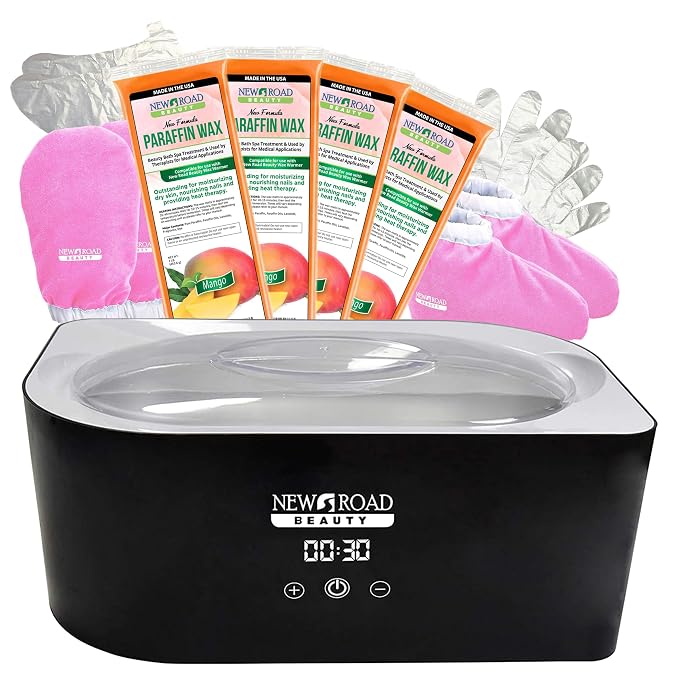 Paraffin Wax Machine for Hand and Feet, Paraffin Wax Kit, Quick Heating Touch by NewRoadBeauty